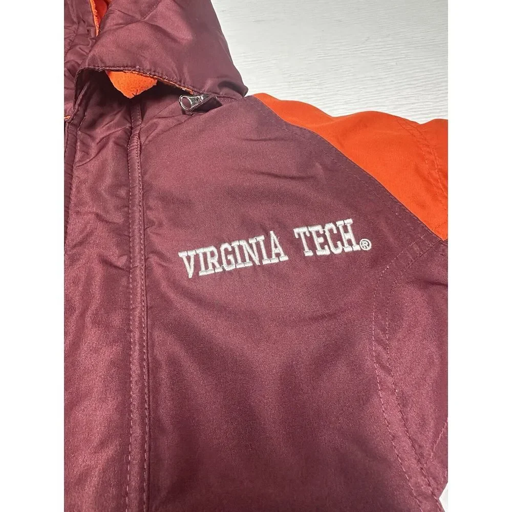 NCAA Outerstuff Virginia Tech Hokies Hooded Puffer Coat Jacket‎ YOUTH Size 14/16